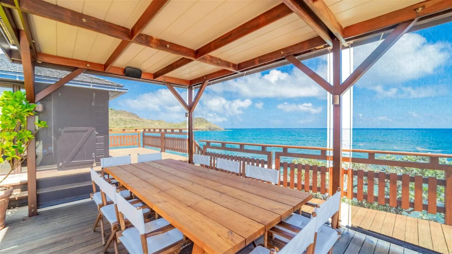 Oceanfront Serenity With Jacuzzi And Heated Swimming Pool Toiny سانت بارتيليمي