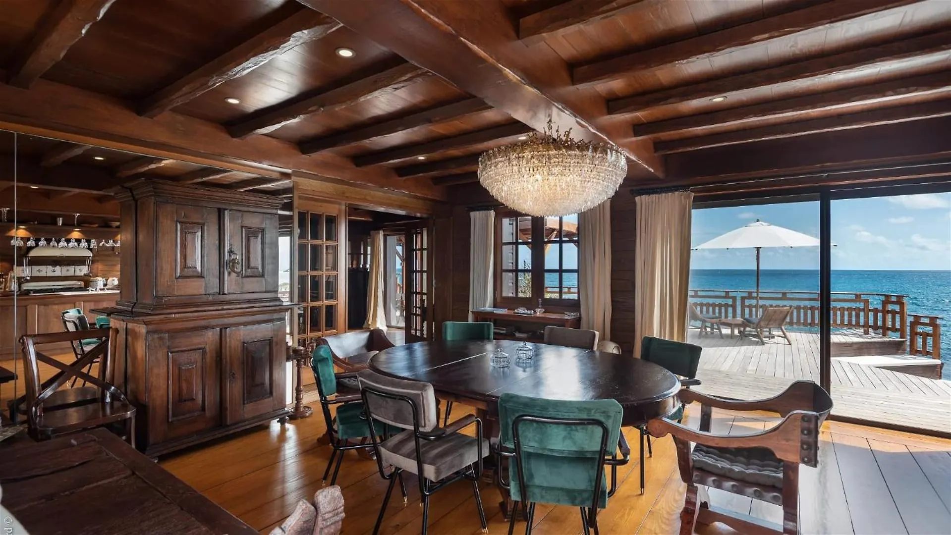 فيلة Oceanfront Serenity With Jacuzzi And Heated Swimming Pool Toiny سانت بارتيليمي